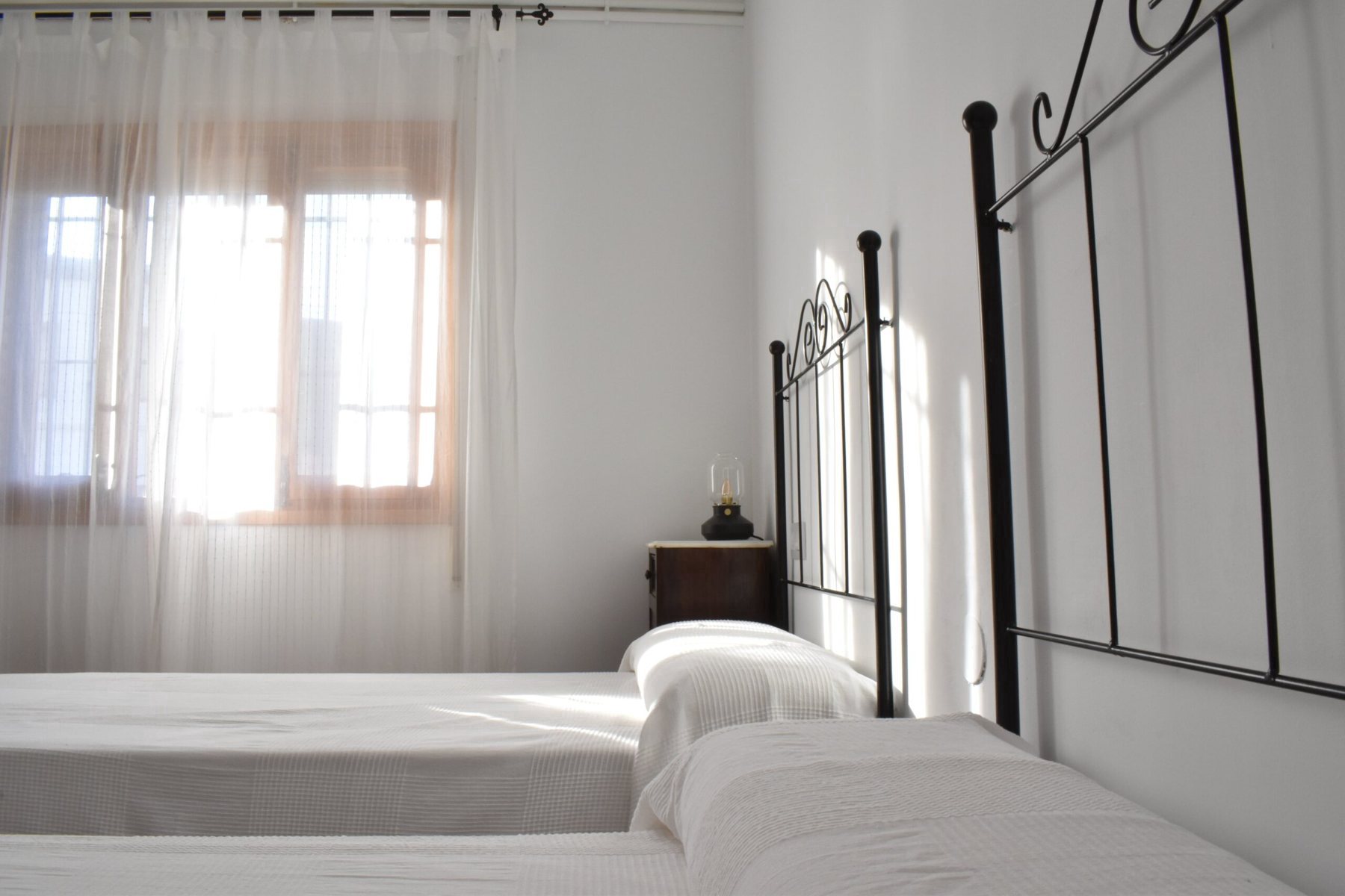 Habitación doble con dos camas